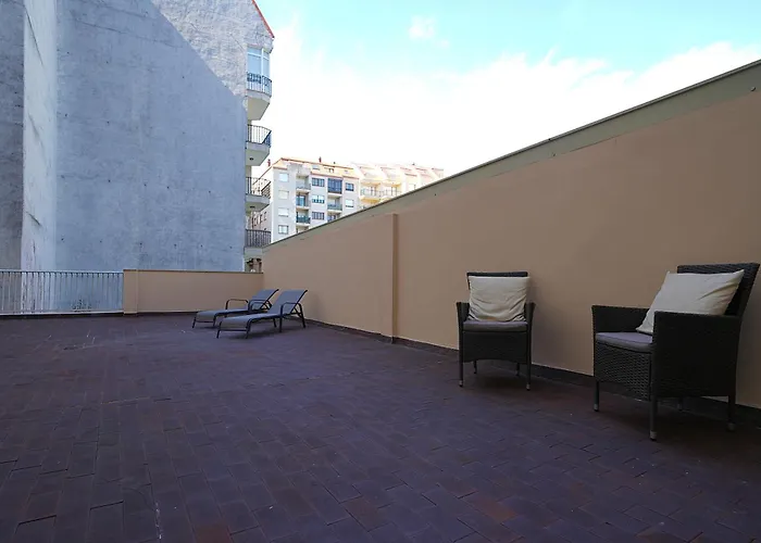 Piso Con Parking En Playa De Silgar Apartment